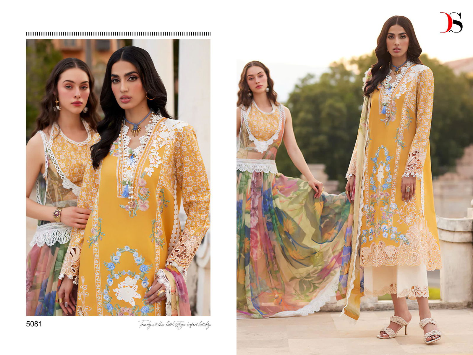 Mush Q 2 By Deepsy Embroidery Cotton Pakistani Suits Wholesale Market In Surat
